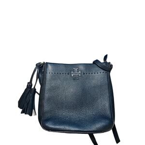 Vintage Tory Burch Leather McGraw Swingback/Messenger Crossbody Bag